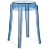 Kartell Charles Ghost Stool, Powder Blue