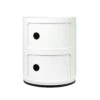 Kartell Componibili Modular System 2 Compartments, White