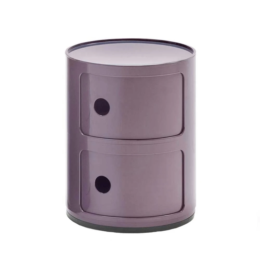 Kartell Componibili Modular System 2 Compartments, Purple 3 Kartell Componibili Modular System 2 Compartments, Purple