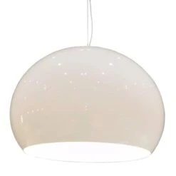 Kartell FL/Y Big Pendant, White