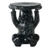 Kartell Gnomes Stool Attila, Black 1 Kartell Gnomes Stool Attila, Black -Gubi Furni Sales kartell gnomes stool attila black 0