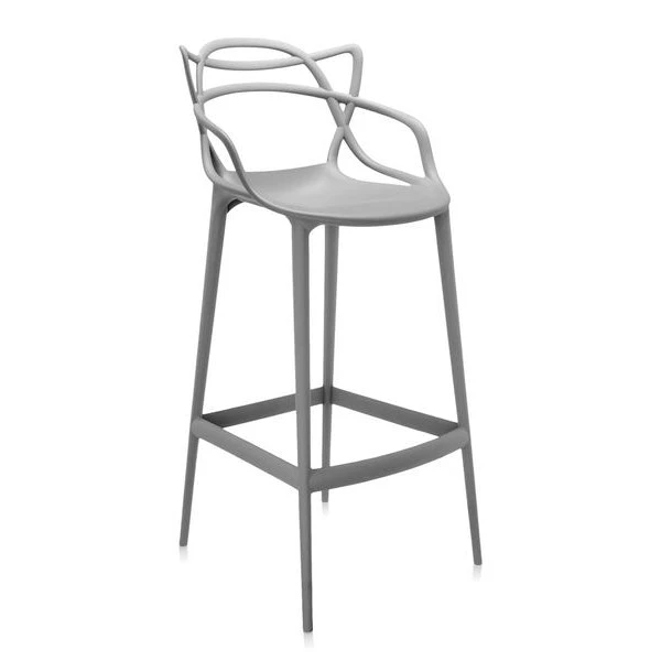 Kartell Masters Stool 75cm, White 5 Kartell Masters Stool 75cm, White - Image 3