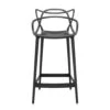 Kartell Masters Stool 65cm, Black -Gubi Furni Sales kartell masters barstool 12