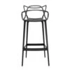 Kartell Masters Stool 75cm, Black -Gubi Furni Sales kartell masters barstool 7