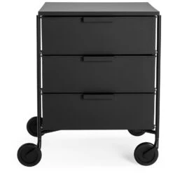 Kartell Mobil Chest Of Drawers, Mat Black
