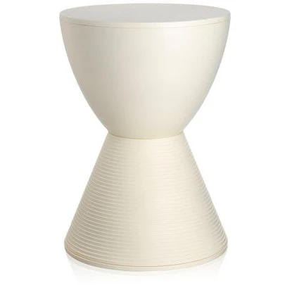 Kartell Prince Aha Stool, Wax White 3 Kartell Prince Aha Stool, Wax White