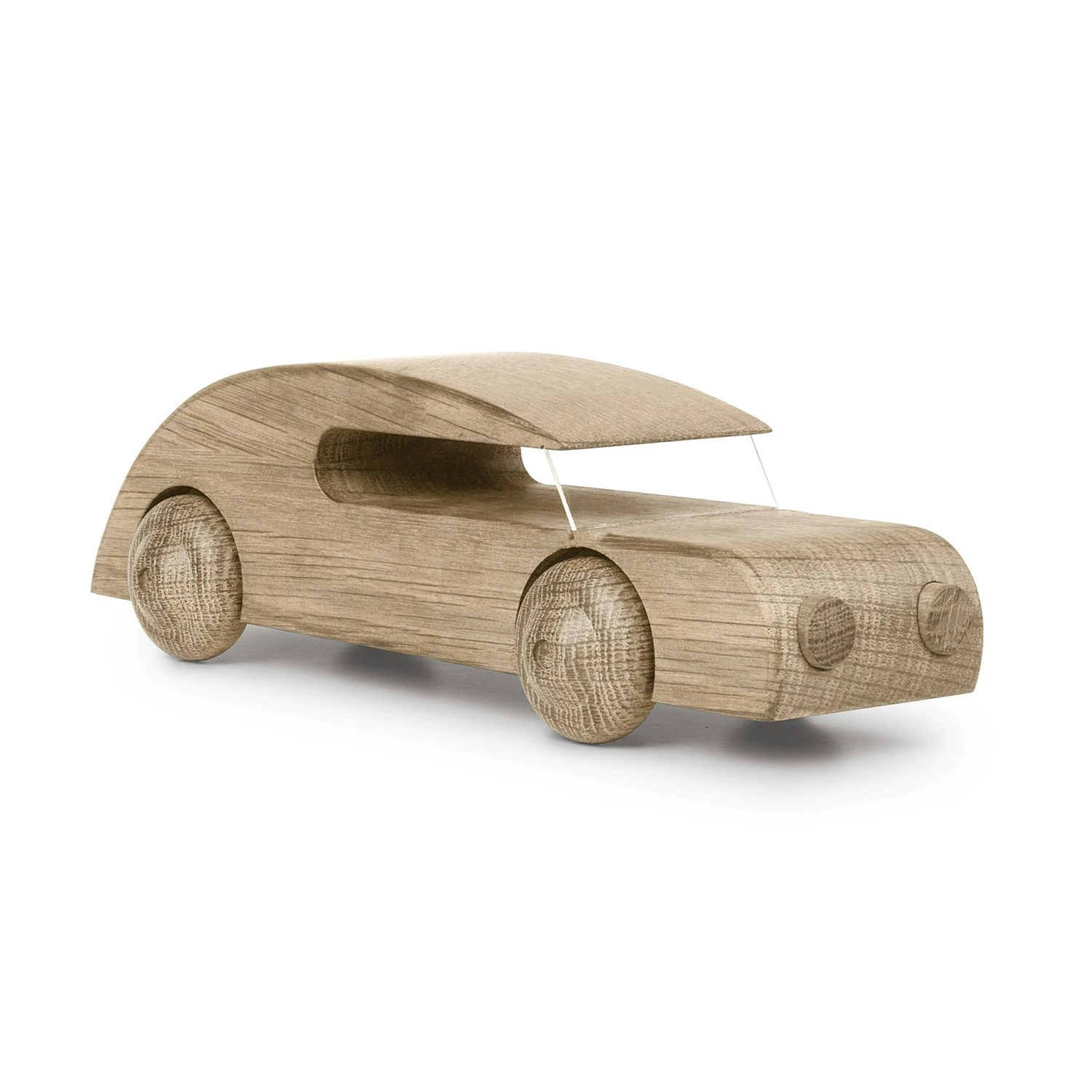 Kay Bojesen Automobil Sedan 27 Cm, Oak 3 Kay Bojesen Automobil Sedan 27 Cm, Oak