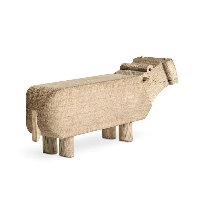 Kay Bojesen Hippo, Oak 4 Kay Bojesen Hippo, Oak - Image 2