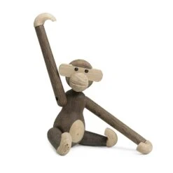 Kay Bojesen Monkey Small, Oak/Smoked Oak 11 Kay Bojesen Monkey Small, Oak/Smoked Oak -Gubi Furni Sales kay bojesen kay bojesen monkey small oak smoked oak 3