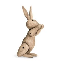 Kay Bojesen Rabbit, Oak -Gubi Furni Sales kay bojesen kay bojesen rabbit oak 1