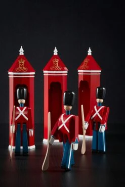 Kay Bojesen Sentry Box, Red -Gubi Furni Sales kay bojesen sentry box red 2