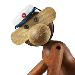 Kay Bojesen Student Cap For Medium Monkey, Blue/White -Gubi Furni Sales kay bojesen student cap for medium monkey blue white 1