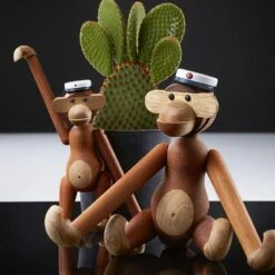 Kay Bojesen Student Cap For Medium Monkey, Blue/White -Gubi Furni Sales kay bojesen student cap for medium monkey blue white 2