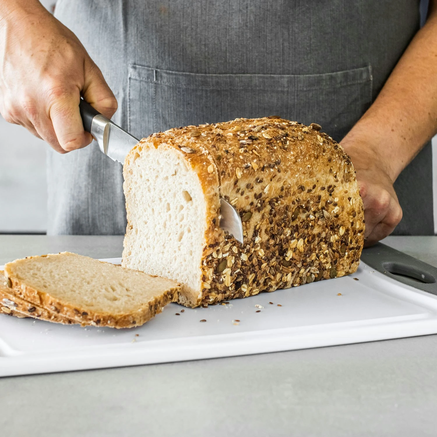 Kitchen Craft MasterClass Anti-microbial Cutting Board, 30,5x43 Cm 5 Kitchen Craft MasterClass Anti-microbial Cutting Board, 30,5x43 Cm - Image 3