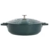 Kitchen Craft MasterClass Low Casserole 4 L, Green