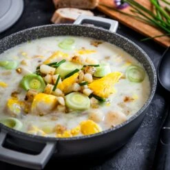 Kitchen Craft MasterClass Low Casserole 4 L, Grey 6 Kitchen Craft MasterClass Low Casserole 4 L, Grey -Gubi Furni Sales kitchen craft masterclass low casserole 4 l 12