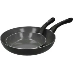 Kitchen Craft Master Class Frying Pan 2 Pieces, 20 Cm & 28 Cm -Gubi Furni Sales kitchen craft masterclass recycled cantopan non stick frypan set 1