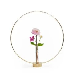 Klong Gloria Candle Holder Small, Brass -Gubi Furni Sales klong gloria candle holder brass 4