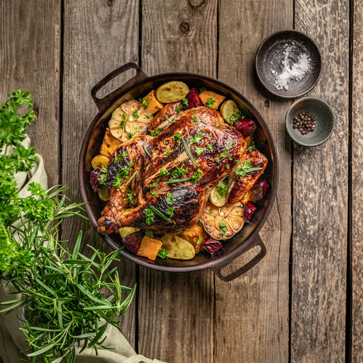 Kockums Jernverk Frying Pan / Pie Dish, 30 Cm 5 Kockums Jernverk Frying Pan / Pie Dish, 30 Cm - Image 3