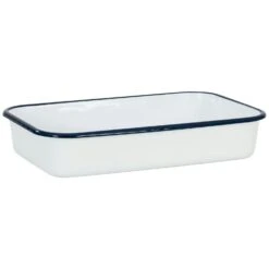 Kockums Jernverk Oven Dish 31,5x20 Cm, White