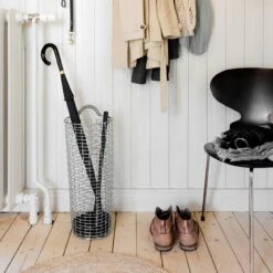 Korbo Umbrella Bin, Stainless Steel -Gubi Furni Sales korbo umbrella bin 2 1