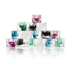 Kosta Boda Candle Holder, White -Gubi Furni Sales kosta boda brick candle holder 1