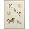At The Farm Poster, 50x70 Cm 2 At The Farm Poster, 50x70 Cm -Gubi Furni Sales kunskapstavlan at farmhouse poster 1