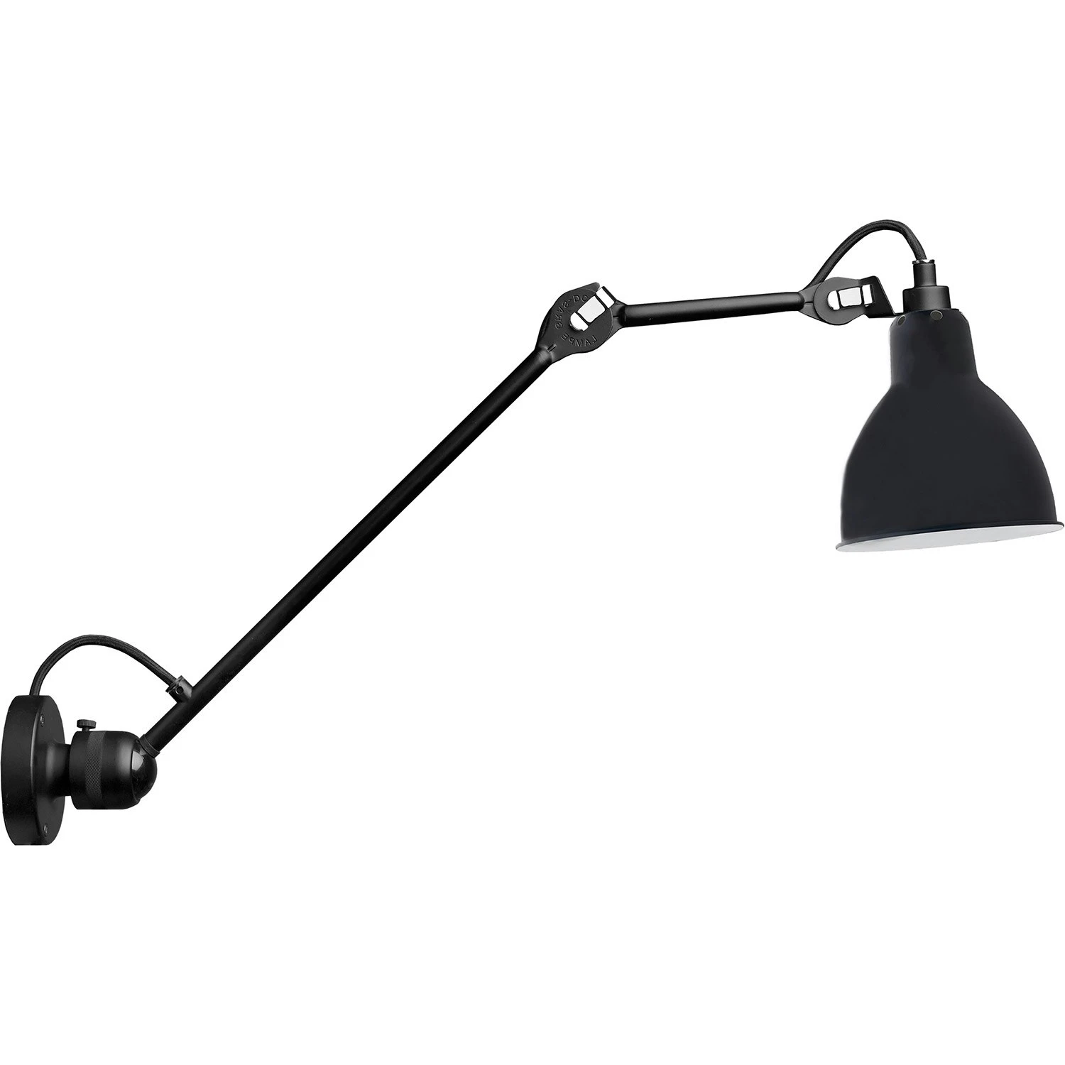 La Lampe Gras N°304 Wall Lamp L40, Black 3 La Lampe Gras N°304 Wall Lamp L40, Black