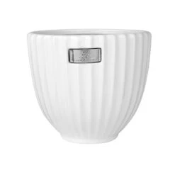 Rosalie Flower Pot Large, White