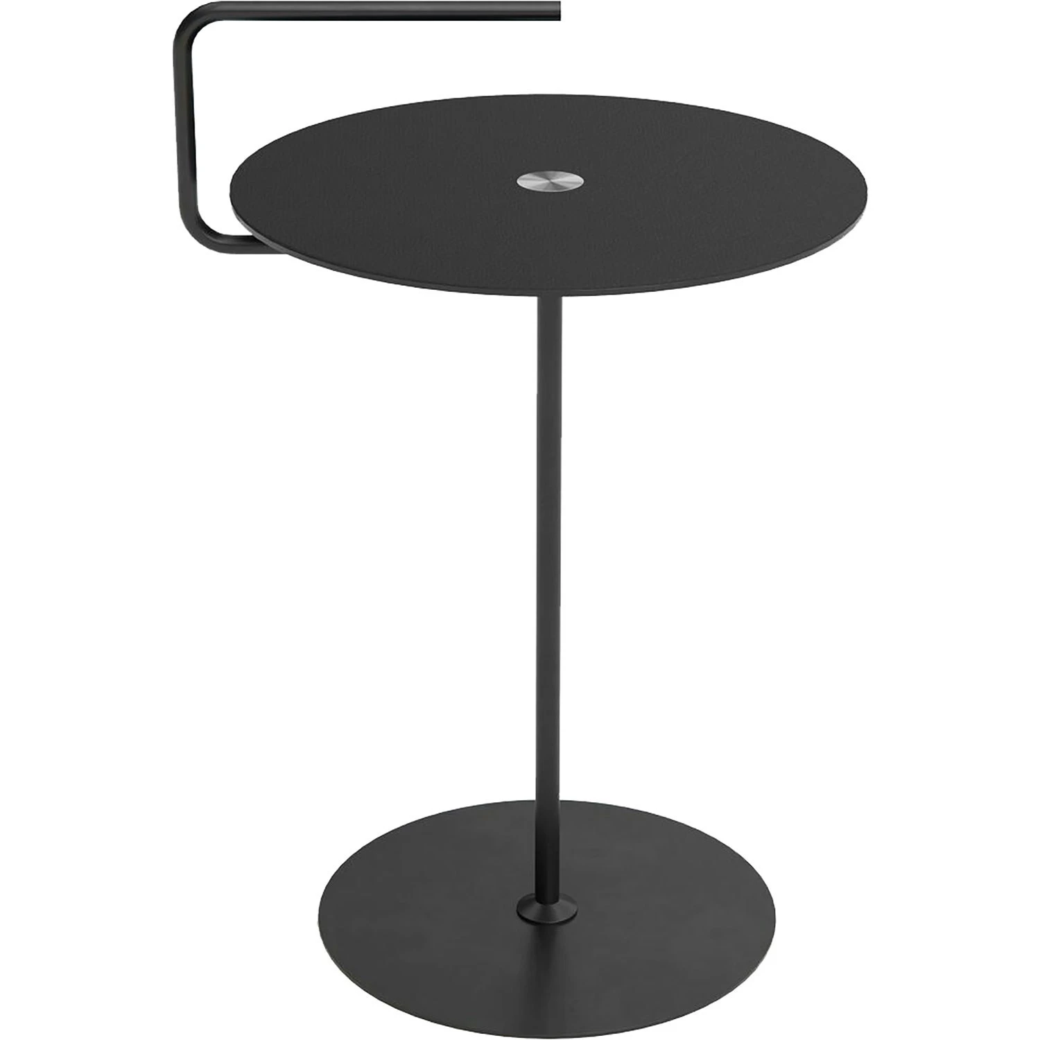 LIND DNA Pick-Up Side Table Jewel D: 38 Cm, Bull Cognac / Black 4 LIND DNA Pick-Up Side Table Jewel D: 38 Cm, Bull Cognac / Black - Image 2