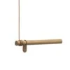 LIND DNA Swing Hanger 50 Cm, Oak/Nature Leather -Gubi Furni Sales lind dna swing hanger 50 cm 8