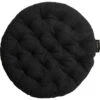 Pepper Seat Cushion 37 Cm, Black Melange -Gubi Furni Sales linum pepper seat cushion 37 cm 16