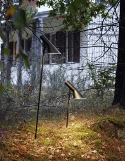 Louis Poulsen AJ Garden Bollard Long Without Adapter 2700K Spike -Gubi Furni Sales louis poulsen aj garden bollard long 0