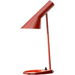 Louis Poulsen AJ Mini Table Lamp, Rusty Red