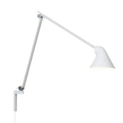 Louis Poulsen NJP Wall Lamp Long Arm, White