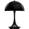 Louis Poulsen Panthella Table Lamp Metal Portable, Black -Gubi Furni Sales louis poulsen panthella table lamp metal portable 2