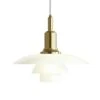 Louis Poulsen PH 3/2 Pendant, Brass