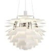 Louis Poulsen PH Artichoke Pendant 600 Mm, White