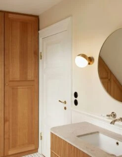 Louis Poulsen VL Studio Wall Lamp Without Cord 150 Mm, Brass -Gubi Furni Sales louis poulsen vl studio wall lamp 10