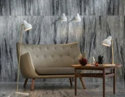 Louis Poulsen VL38 Floor Lamp, White/Brass -Gubi Furni Sales louis poulsen vl38 floor lamp 20