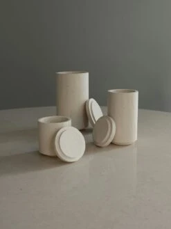 Gallery Objects 04 Jar 28 Cm, Lime Stone -Gubi Furni Sales louise roe gallery objects jar 04 black basalt 10