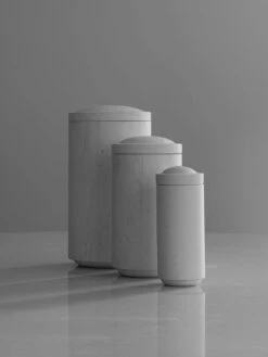 Gallery Objects 04 Jar 28 Cm, Lime Stone -Gubi Furni Sales louise roe gallery objects jar 04 black basalt 11