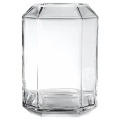 Jewel Vase Giant 18x26 Cm, Clear