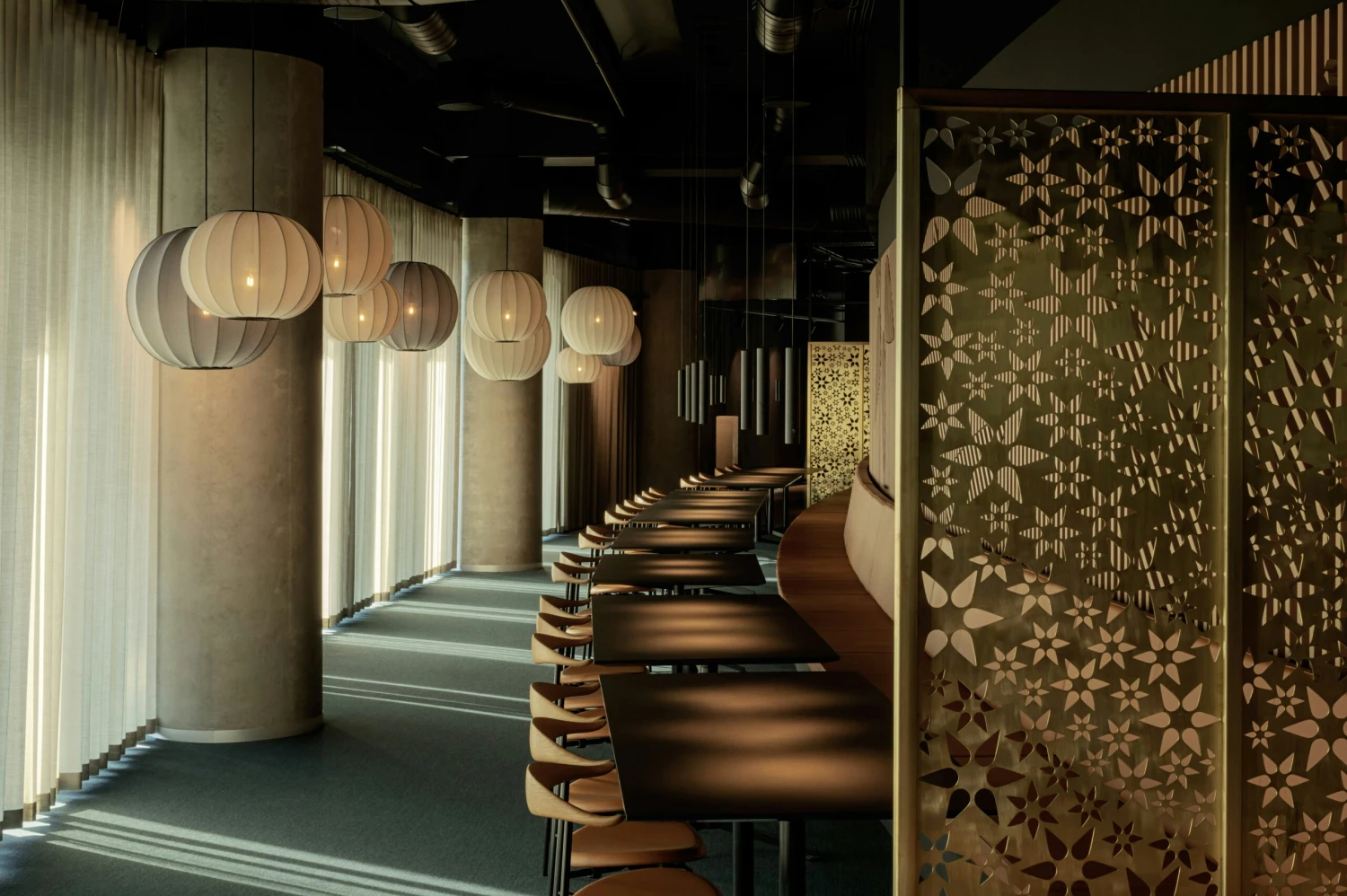 Knit-Wit Pendant Oval 57 Cm, Sand Stone 4 Knit-Wit Pendant Oval 57 Cm, Sand Stone - Image 2