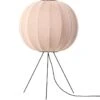 Knit-Wit Floor Lamp Medium Round 60 Cm, Sand Stone