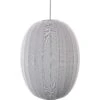 Knit-Wit Pendant High Oval 65 Cm, Silver 2 Knit-Wit Pendant High Oval 65 Cm, Silver -Gubi Furni Sales made by hand knit wit pendant high oval 65 cm 0