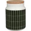 Marimekko Oiva/Tiiliskivi Jar 120 Cl, White / Dark Green