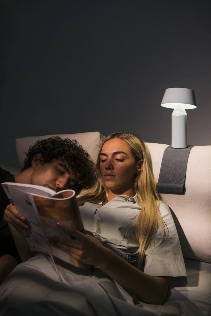 Marset Bicoca Table Lamp Portable, Off-white 6 Marset Bicoca Table Lamp Portable, Off-white - Image 4