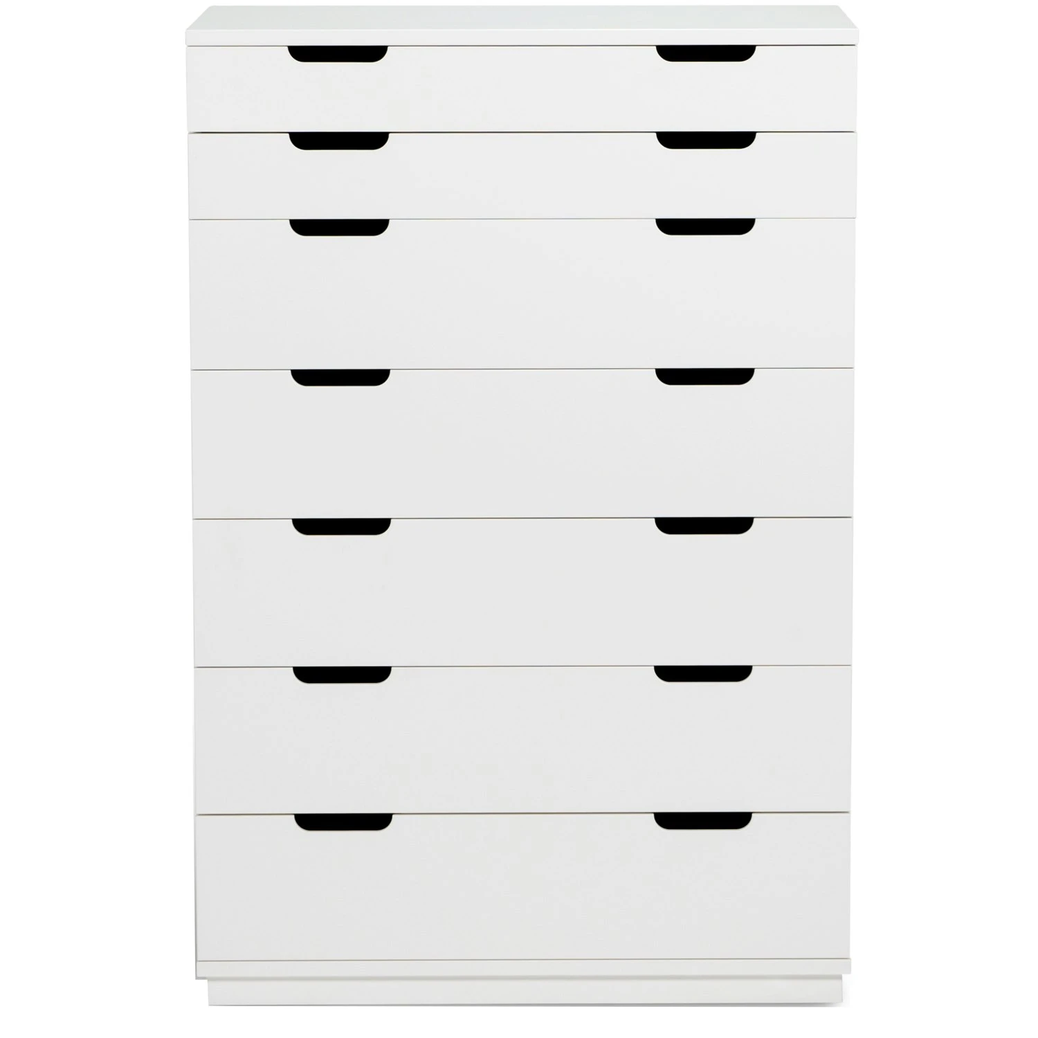 Aoko Chest Of Drawers With 7 Drawers, White 3 Aoko Chest Of Drawers With 7 Drawers, White