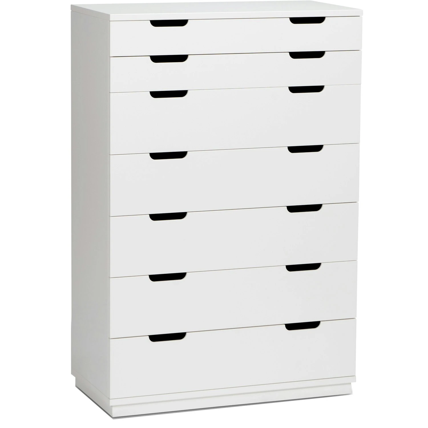 Aoko Chest Of Drawers With 7 Drawers, White 4 Aoko Chest Of Drawers With 7 Drawers, White - Image 2